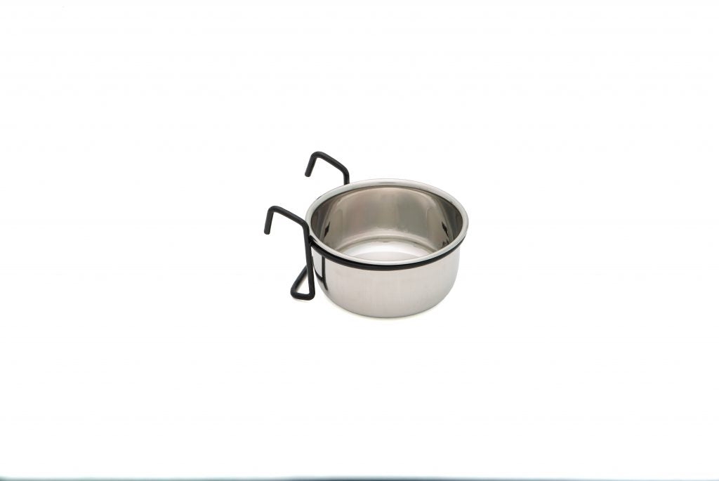 STAINLESS STEEL BOWL FOR BIRD CAGES