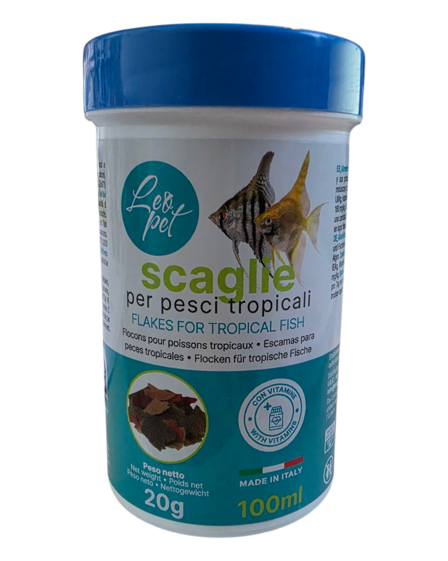 SCAGLIE PER PESCI TROPICALI 20G