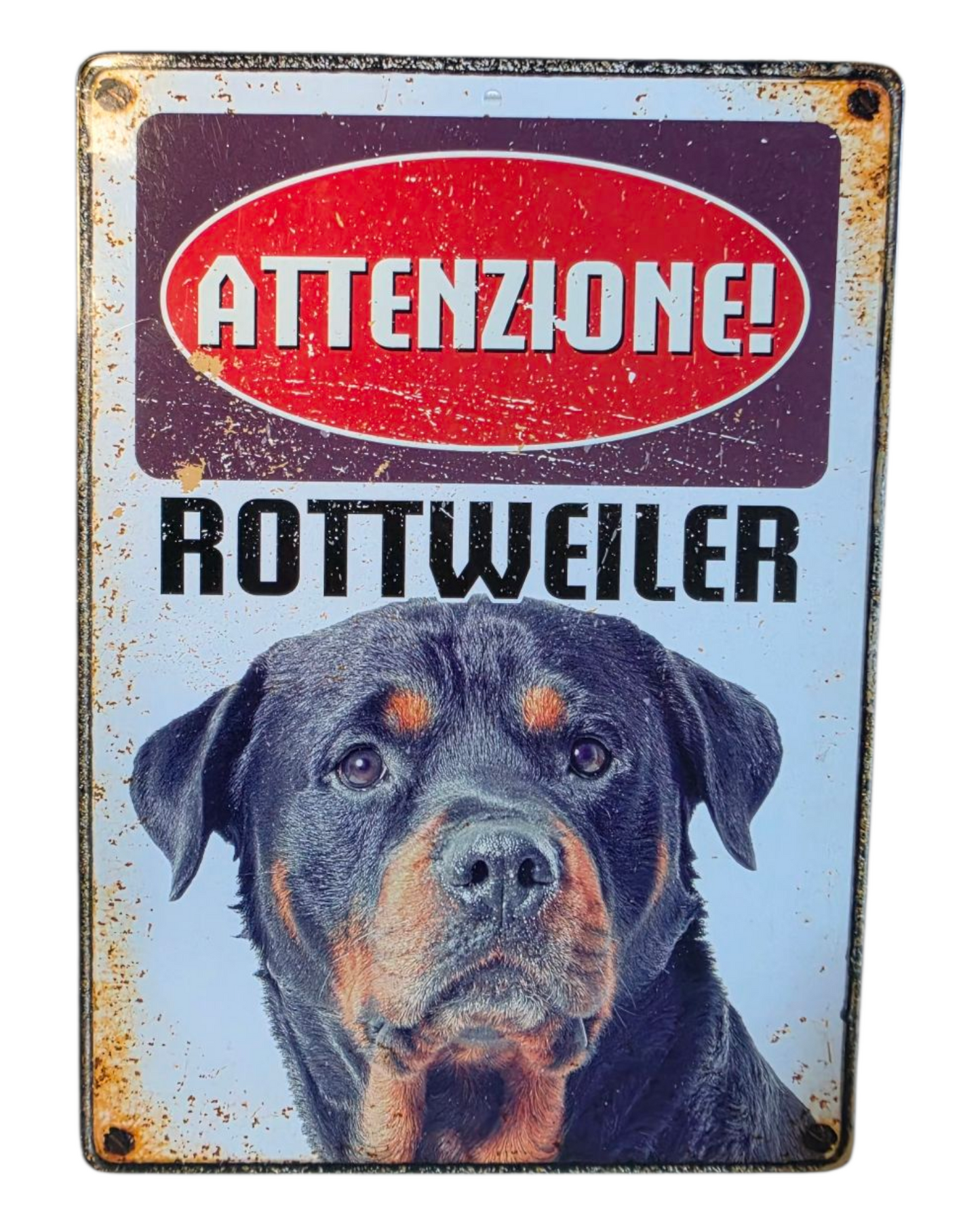 TARGHETTA DECORATIVA - ROTTWEILER