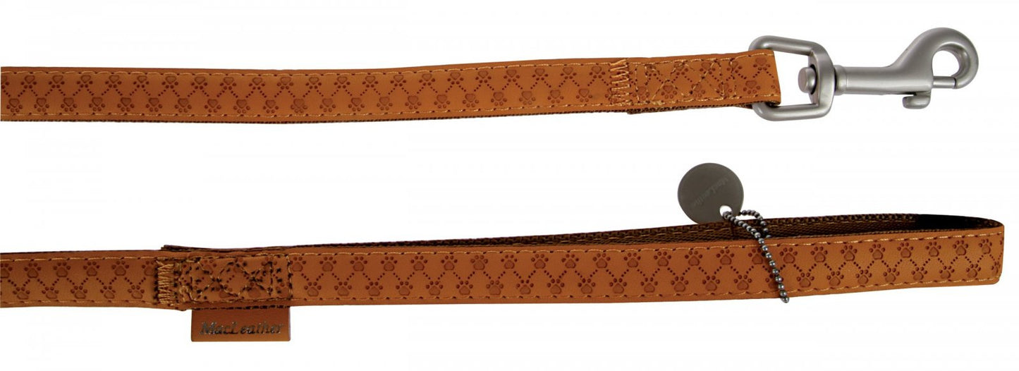 GUINZAGLIO "MAC LEATHER" - ZOLUX SENAPE