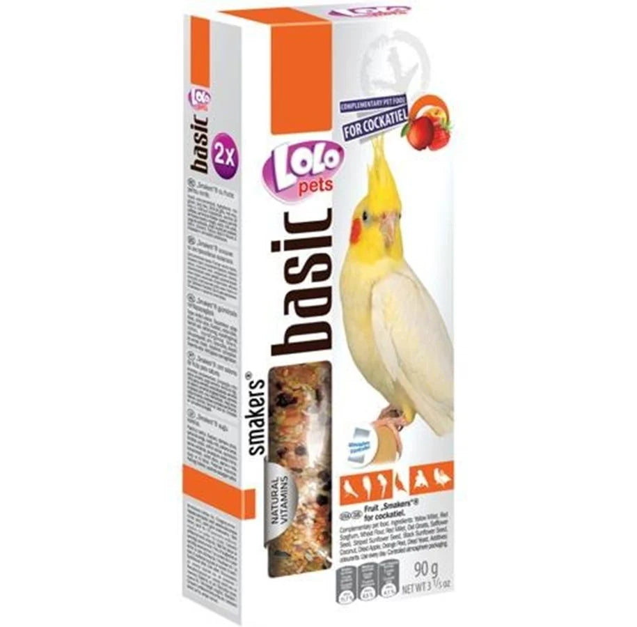 SNACK ALLA FRUTTA PER CALOPSITTA - 2 PEZZI