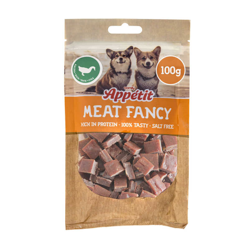 COMFY - Snack FANCY cubetti di Anatra 100gr