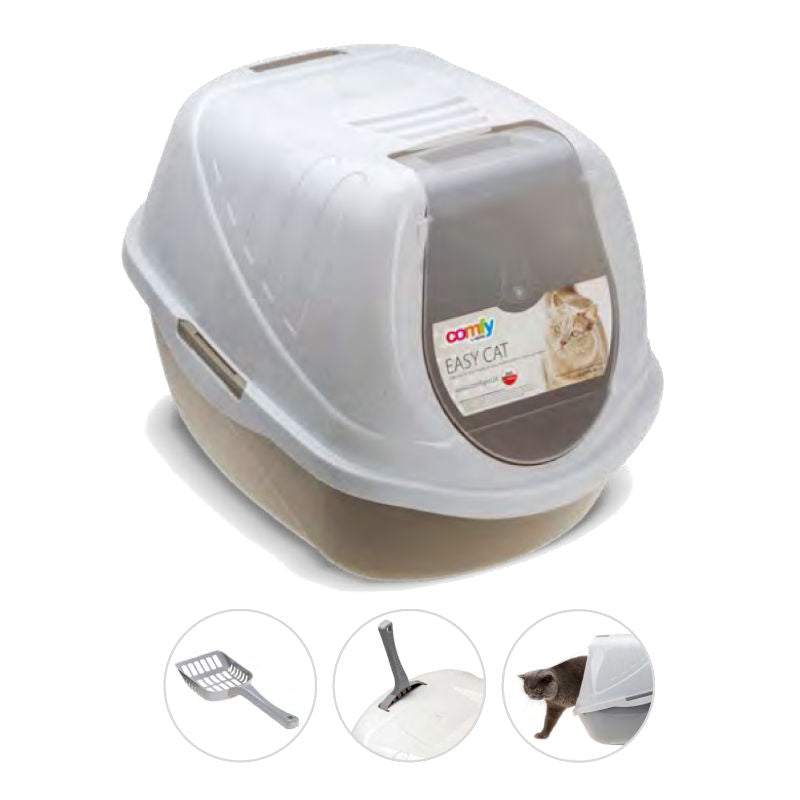 COMFY - Toilette chiusa EASY CAT 54x40x40cm Latte