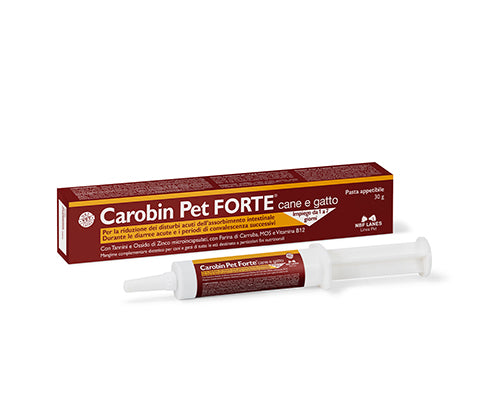 CAROBIN PET FORTE CANE E GATTO - PASTA APPETIBILE 30 G