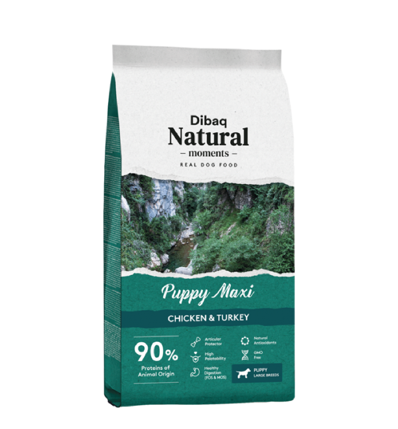 DIBAQ Natural Moments PUPPY MAXI KG. 15