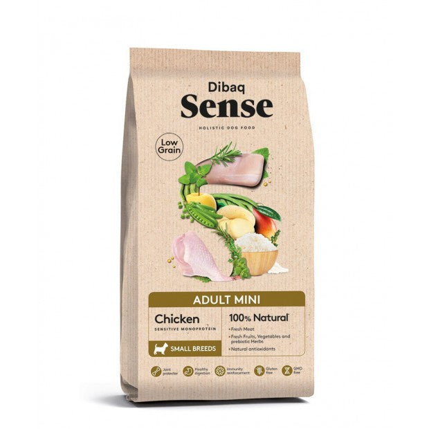 DIBAQ SENSE LG ADULT MINI CHICKEN KG.2
