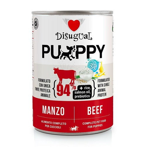 DISUGUAL UMIDO CANE *PUPPY* MANZO 400 GR