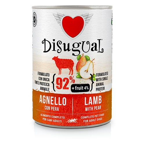 DISUGUAL Fruit AGNELLO PERA UMIDO CANE 400 GR