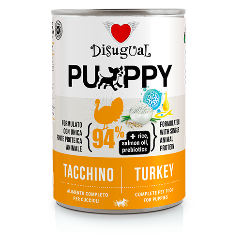 DISUGUAL PUPPY - PATE' TACCHINO 400 G