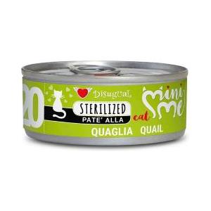 DISUGUAL MINI-ME 20 - STERILIZED QUAGLIA - UMIDO GATTO 85 GR