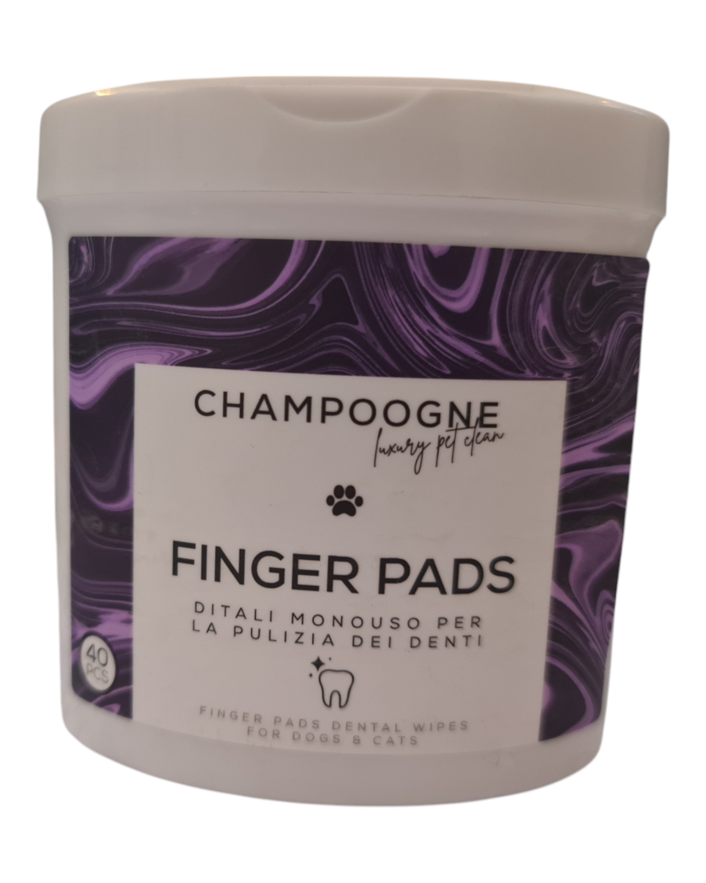 DITALI MONOUSO PER LA PULIZIA DEI DENTI - 40 PEZZI