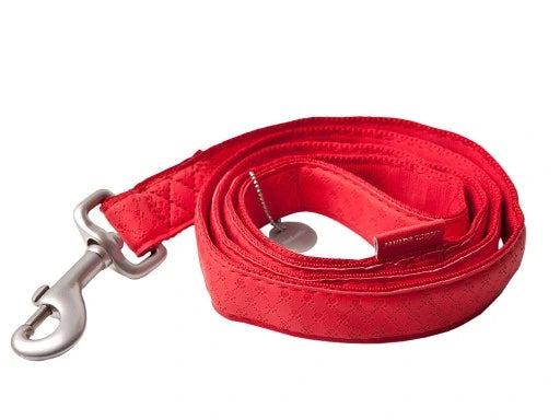 GUINZAGLIO "MAC LEATHER" - ZOLUX ROSSO