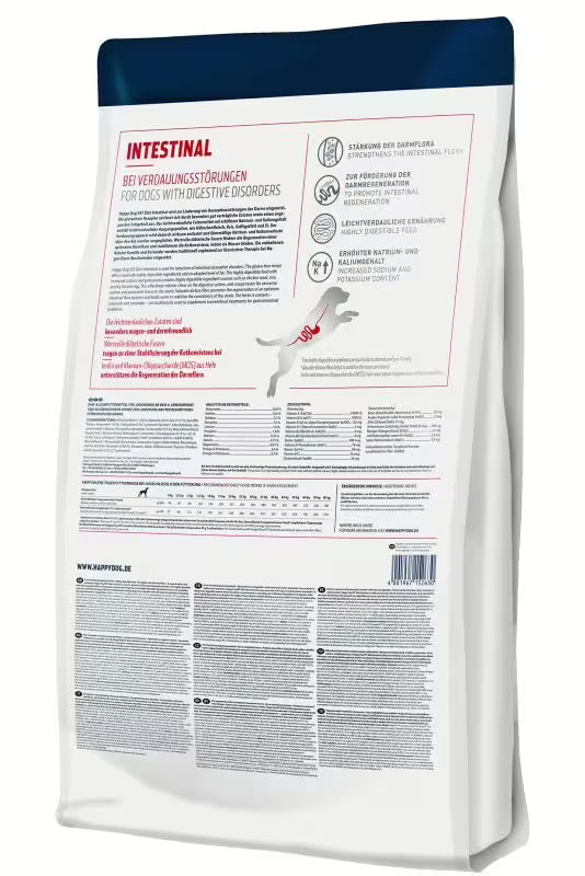 HAPPY DOG VET SECCO - INTESTINAL 1 KG