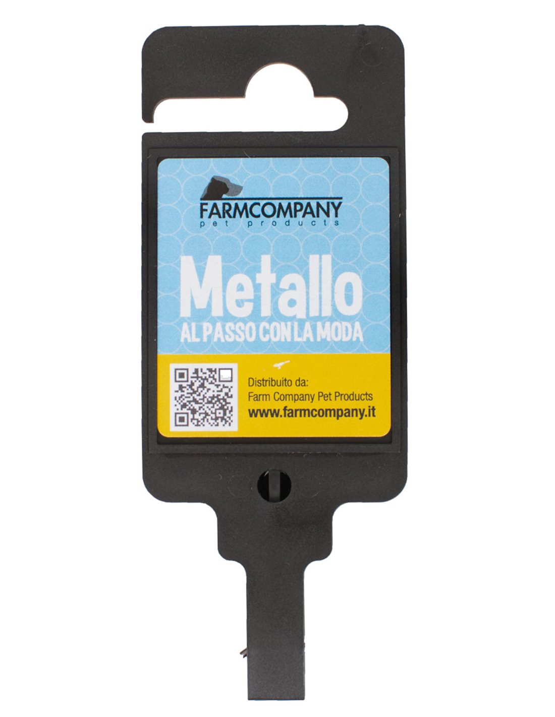 COLLARE A STRANGOLO SEMPLICE CROMATO