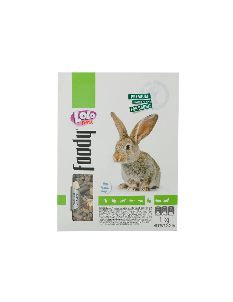 ALIMENTO COMPLETO PER CONIGLI 1 KG