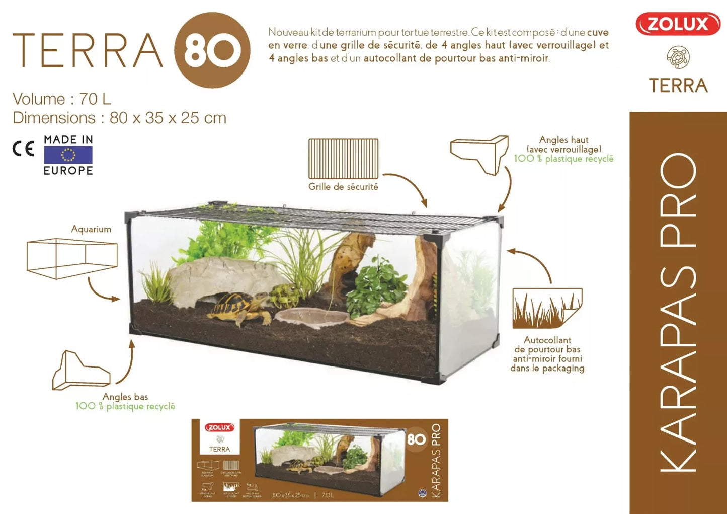 KARAPAS PRO TERRA 80