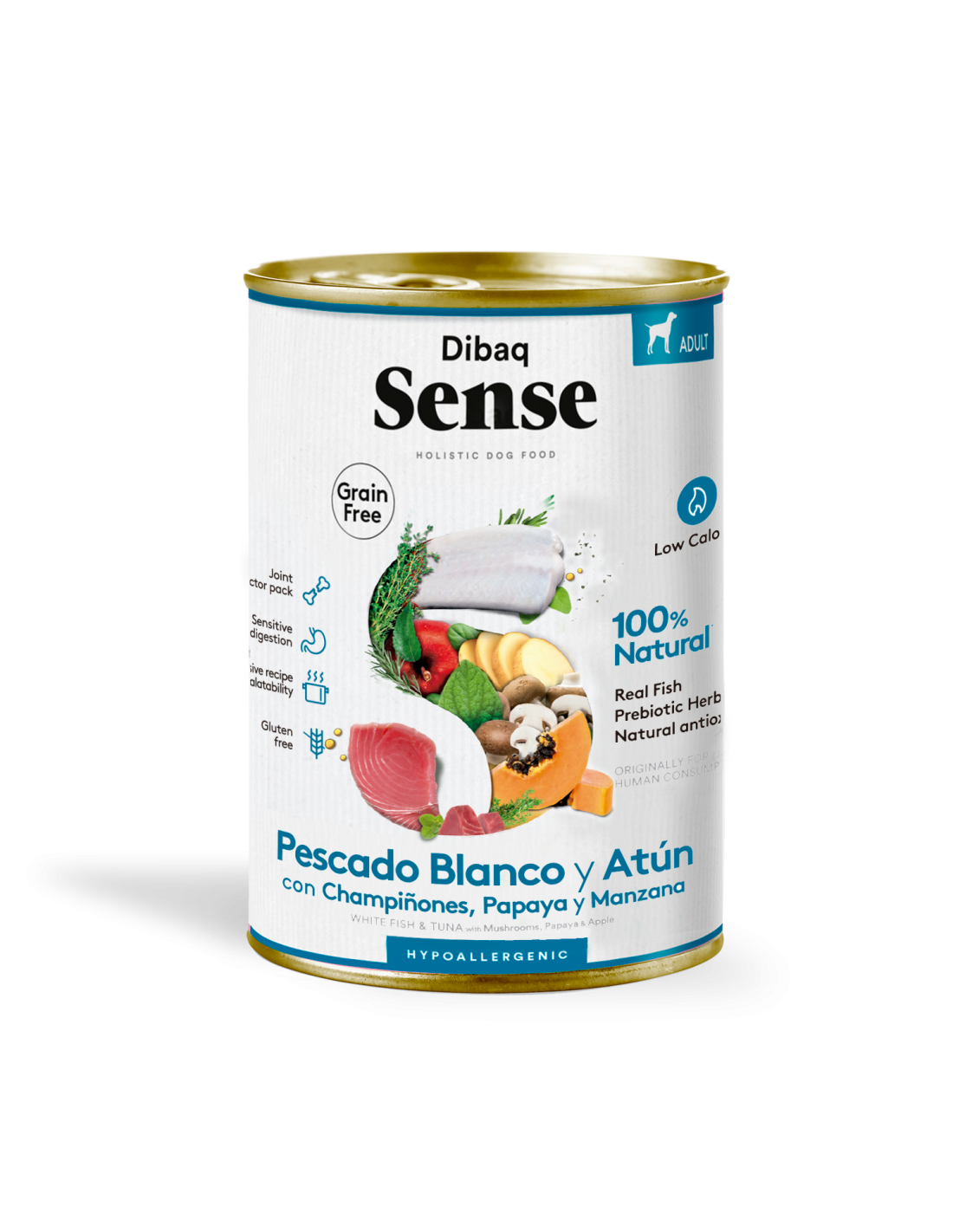 DIBAQ SENSE ADULT - COREGONE E TONNO - 380g