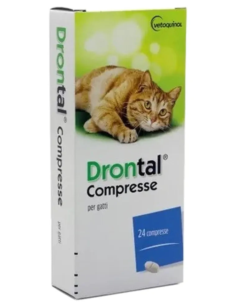 DRONTAL COMPRESSA PER GATTO (UNA COMPRESSA)