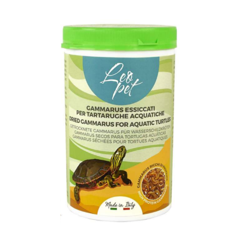 GAMBERI ESSICCATI PER TARTARUGHE ACQUATICHE 150g / 1300 ml