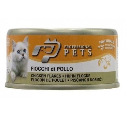 PROFESSIONAL PETS - FIOCCHI DI POLLO 70G