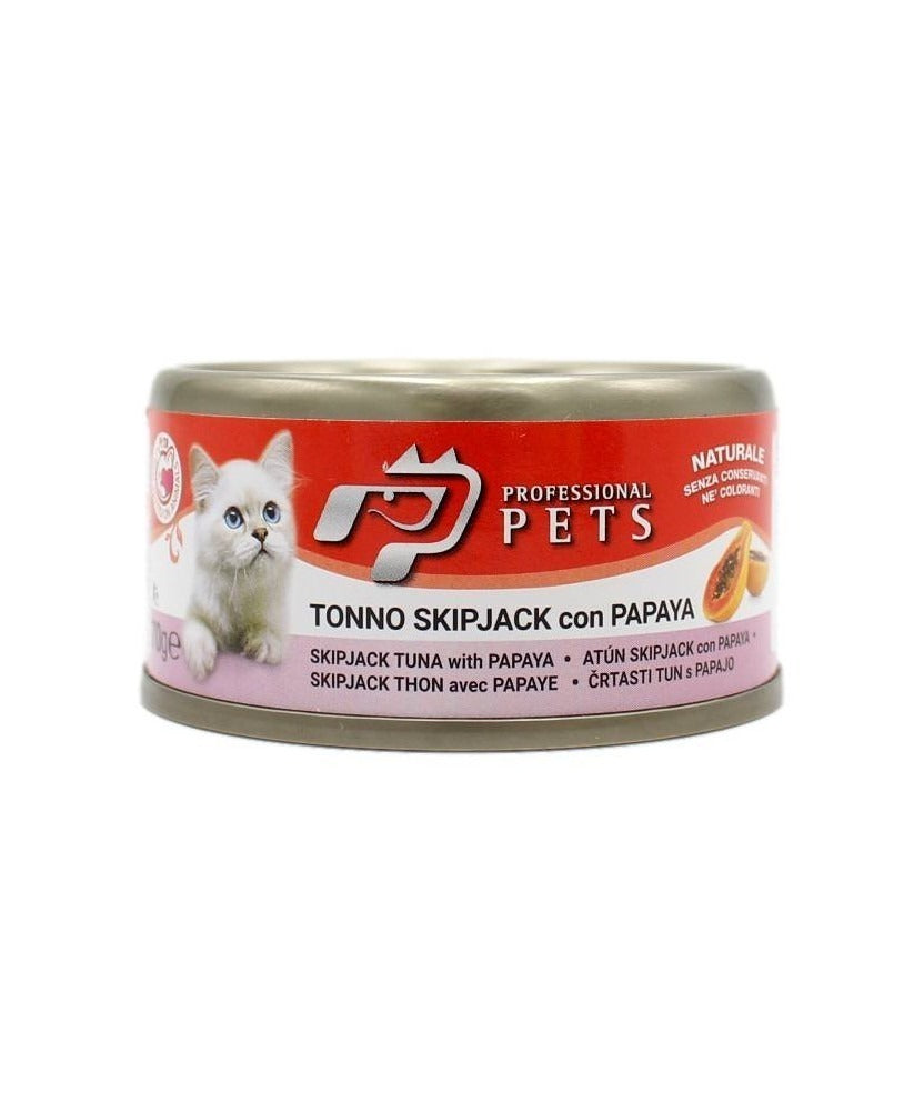 PROFESSIONAL PETS - TONNO SKIPJACK CON PAPAYA 70G