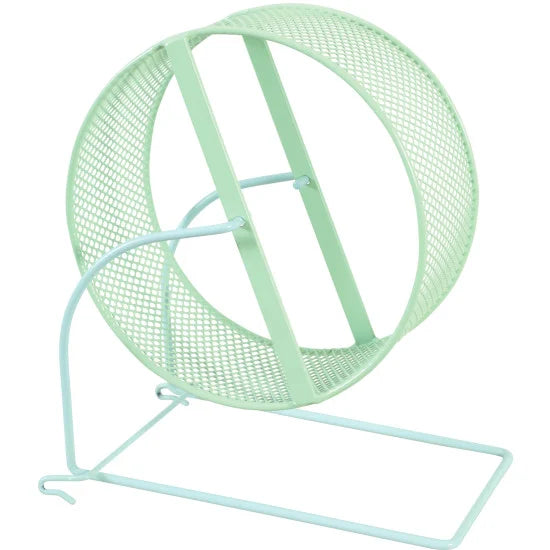 RUOTA IN METALLO SU SUPPORTO 17 CM