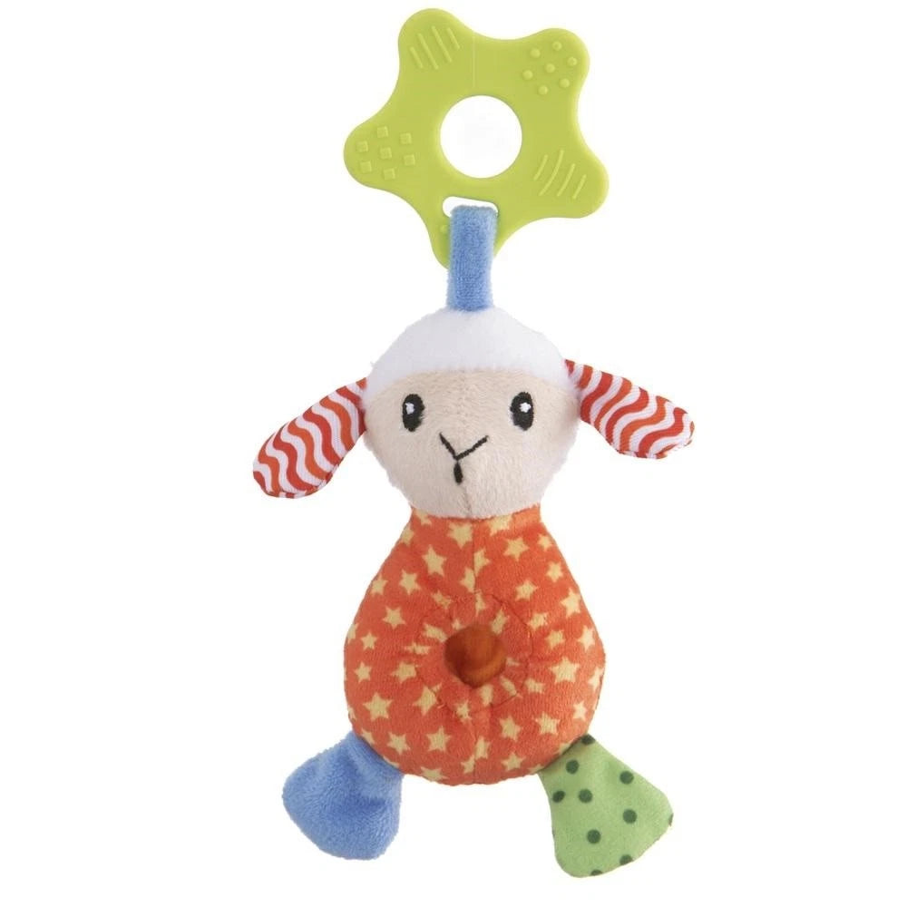 PECORA IN PELUCHE CON PORTA SNACK E STELLA IN TPR