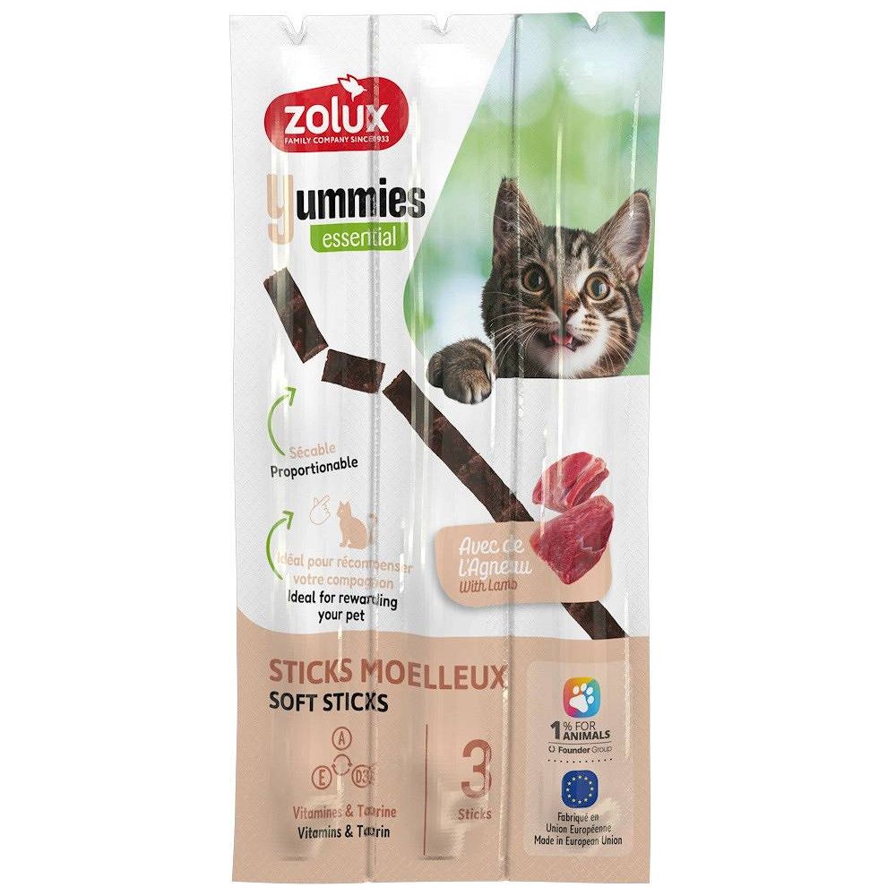 YUMMIES ESSENTIAL - AGNELLO E RISO - 3x5G