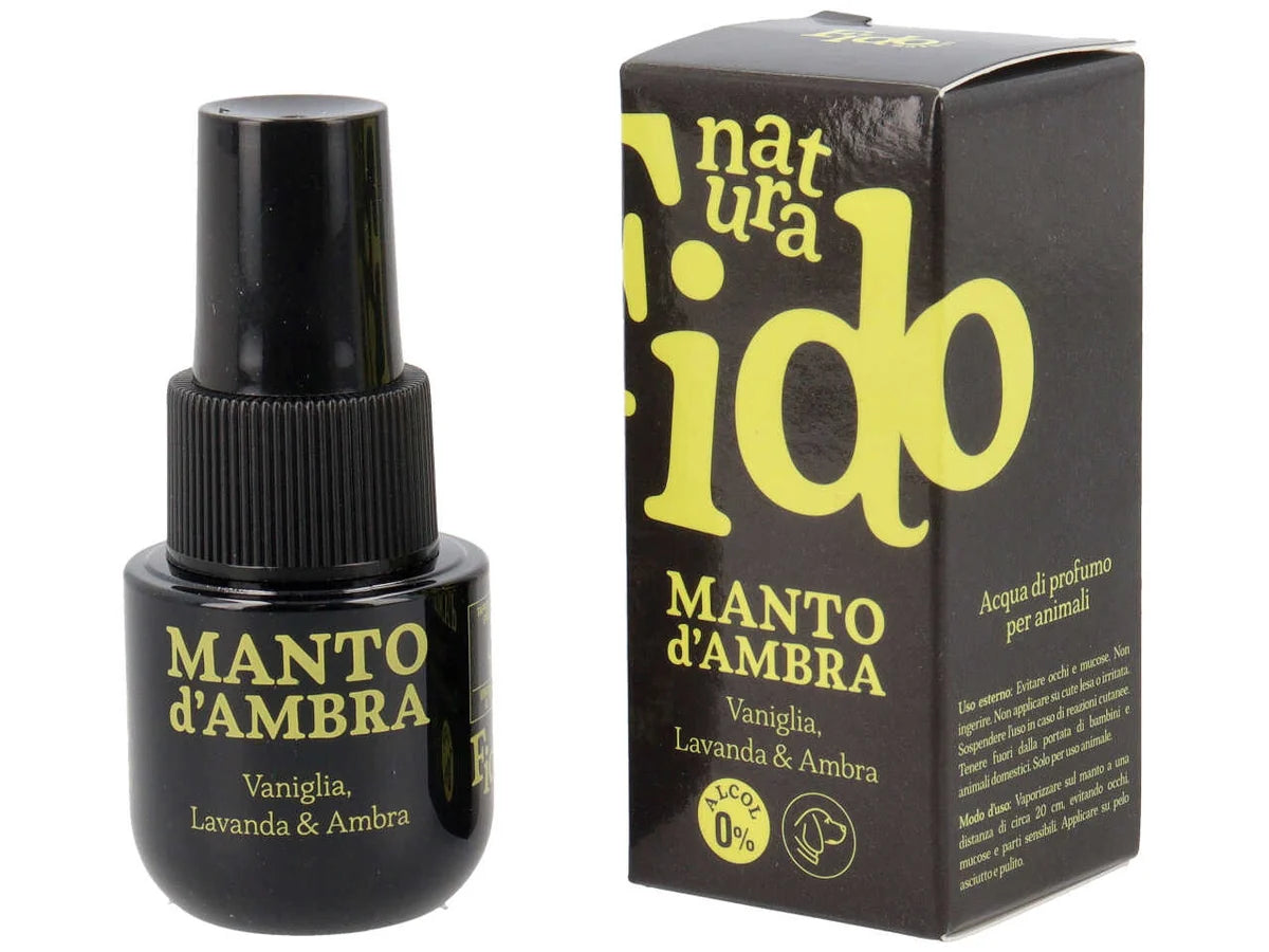 ACQUA DI PROFUMO PER CANI - VANIGLIA, LAVANDA & AMBRA - 0% ALCOL - 30 ML