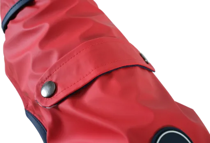 IMPERMEABILE "SAINT-MALO" ROSSO