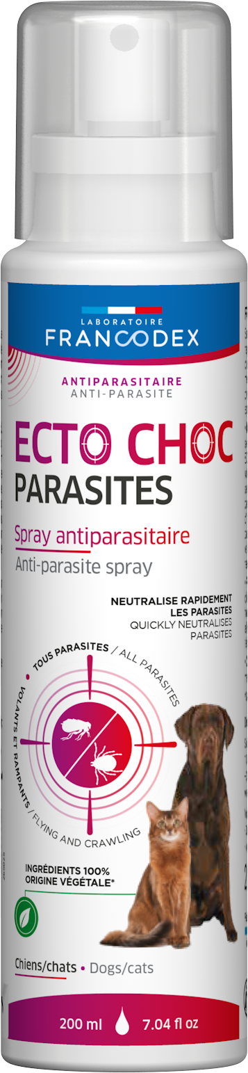 ECTO CHOC PARASSITI FRANCODEX - CANI E GATTI - 200ML