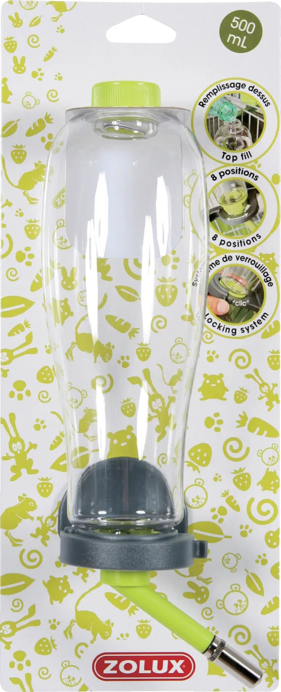 BIBERON PER RODITORI CON RIEMPIMENTO DALL'ALTO 500 ML