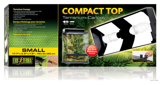 COMPACT TOP - PLAFONIERA PER TERRARIO - SMALL