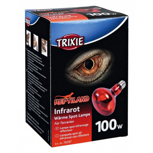 LAMPADA SPOT AD INFRAROSSI CON RIFLETTORE 100w