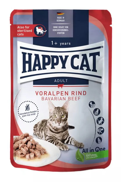 Happy Cat Meat in Sauce - Culinary Bavarian Beef 85gr.