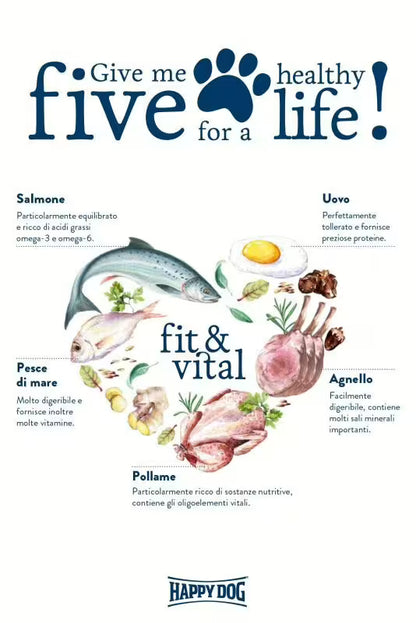HAPPY DOG FIT & VITAL - MINI LIGHT CALORIE CONTROL
