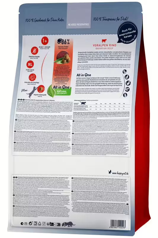 HAPPY CAT ADULT BAVARIAN BEEF