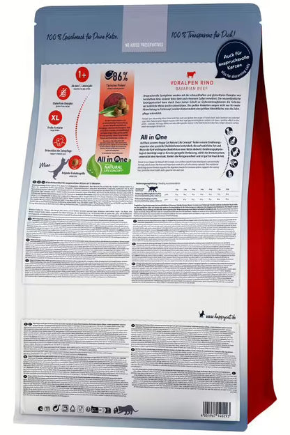 HAPPY CAT ADULT BAVARIAN BEEF