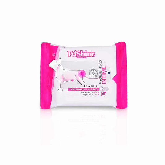 PetShine - Salviette IGIENE INTIMA 20x20 cm (15 pezzi)