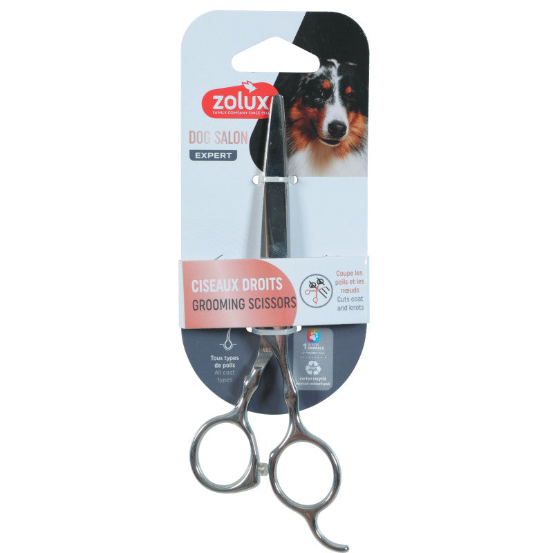 FORBICI DRITTE DA TOELETTATURA - DOG SALON EXPERT