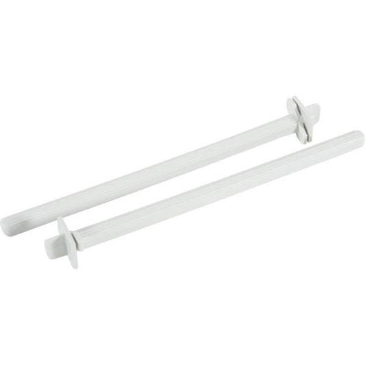 2 POSATOI LUNGHI IN PLASTICA COLORATA 205 mm