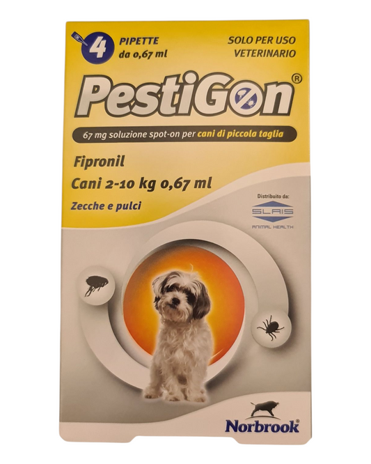 PESTIGON PER CANI DI PICCOLA TAGLIA - 2/10 Kg