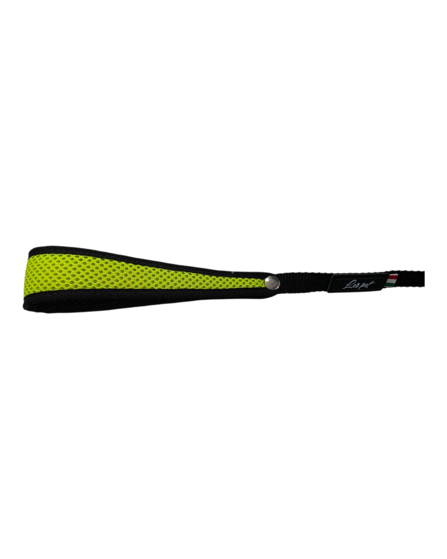 GUINZAGLIO IN NYLON E MESH - GIALLO