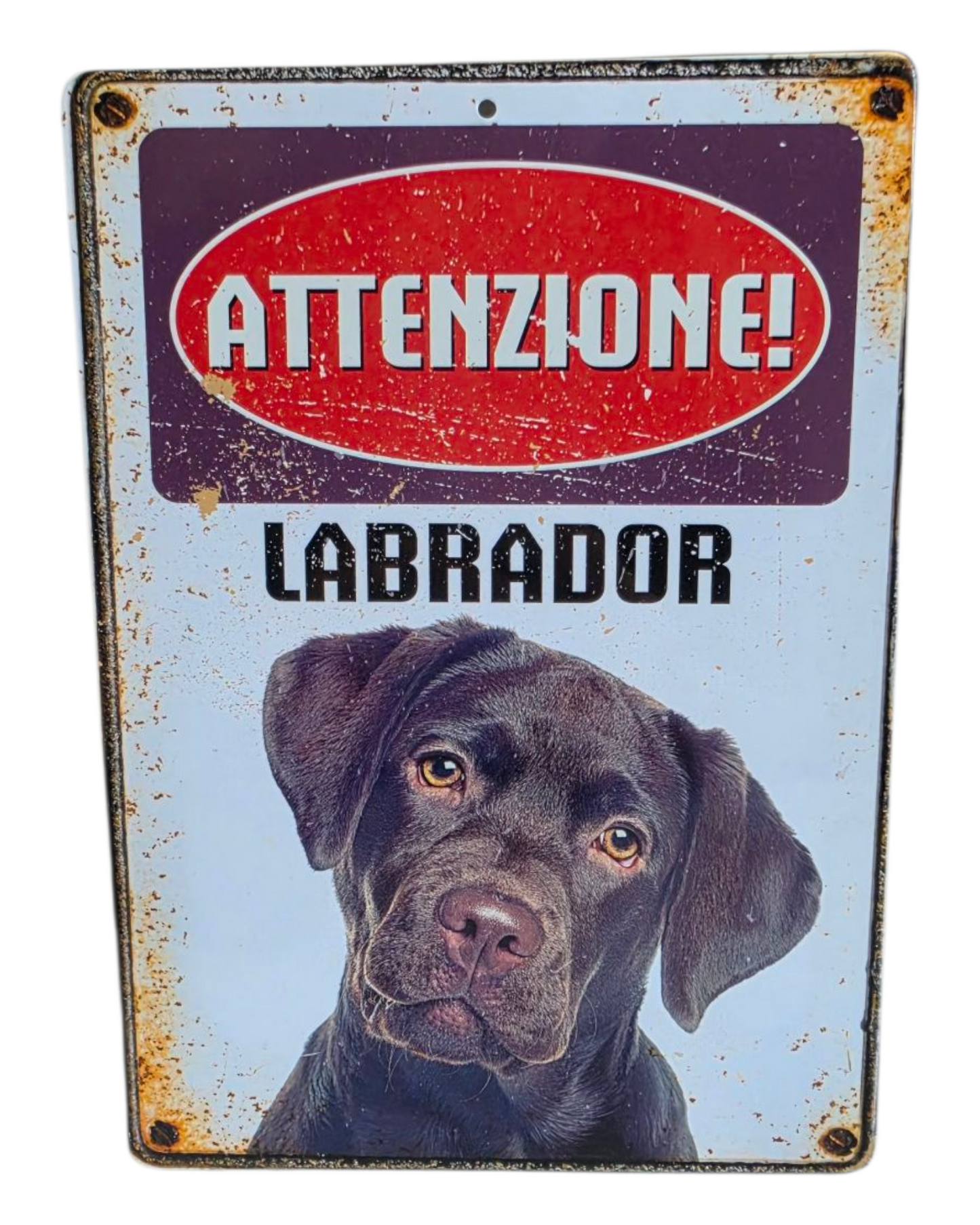 TARGHETTA DECORATIVA - LABRADOR