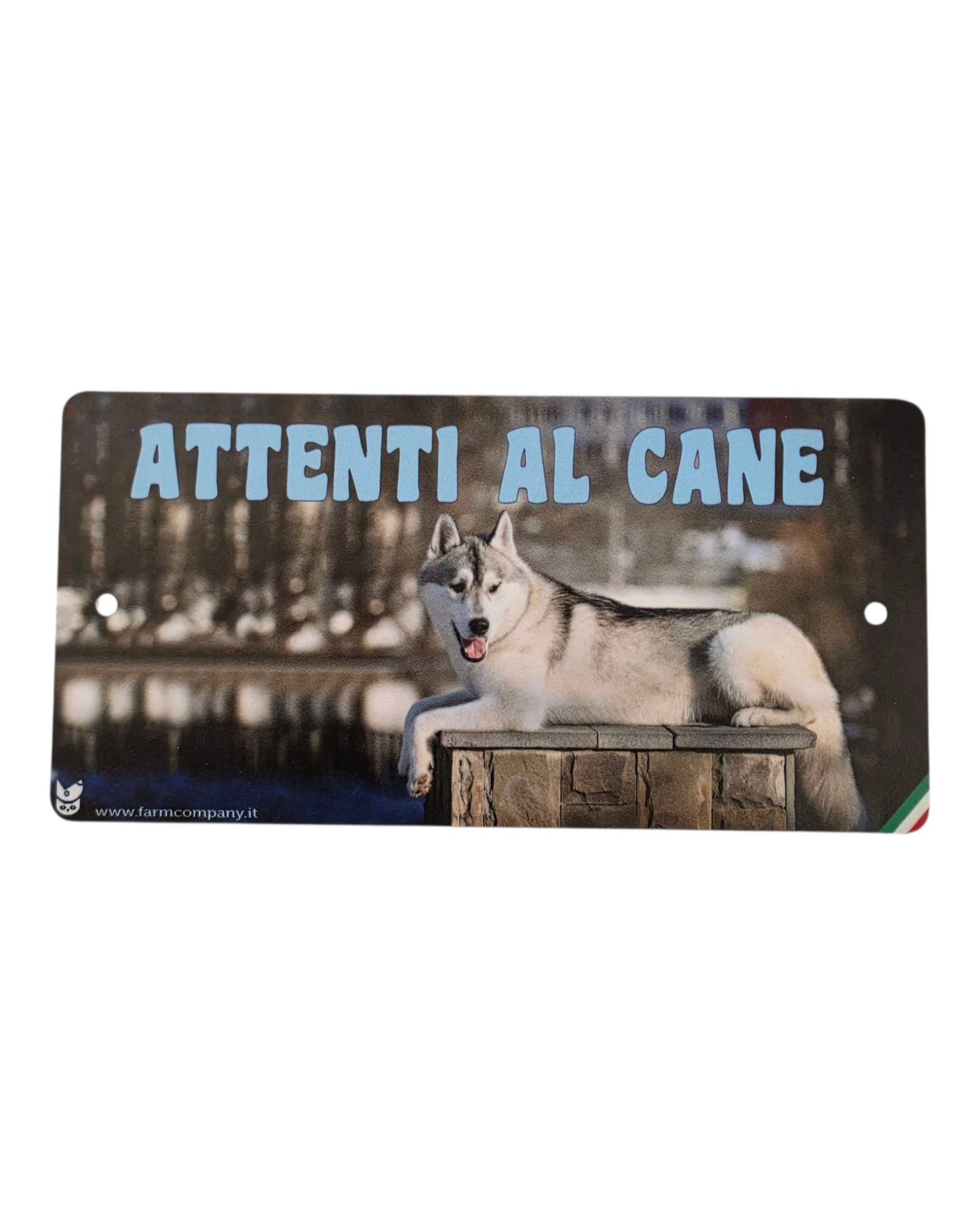 TARGHETTA DECORATIVA - SIBERIAN HUSKY