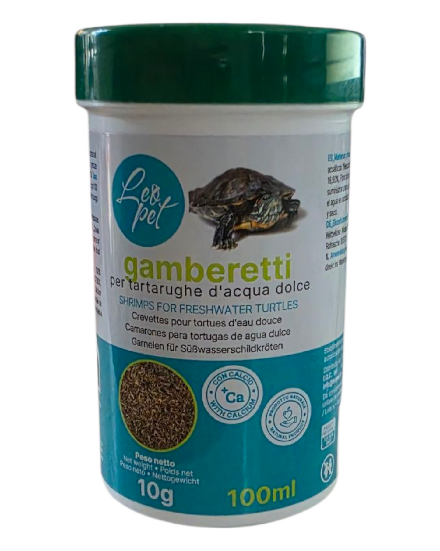 GAMBERETTI PER TARTARUGHE D'ACQUA DOLCE - 100 ML