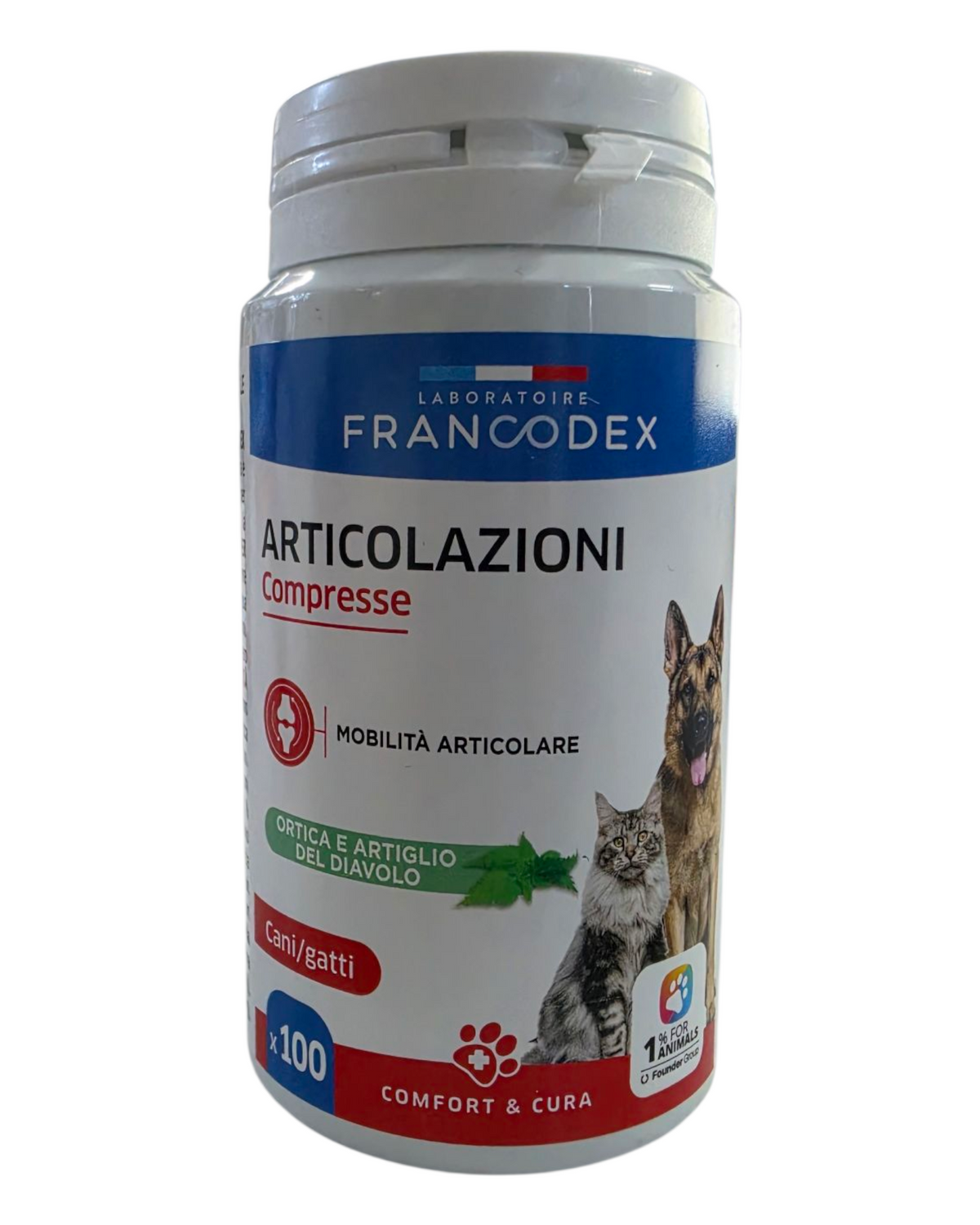 COMPRESSE ARTICOLAZIONI - CANE E GATTO - 100 CP