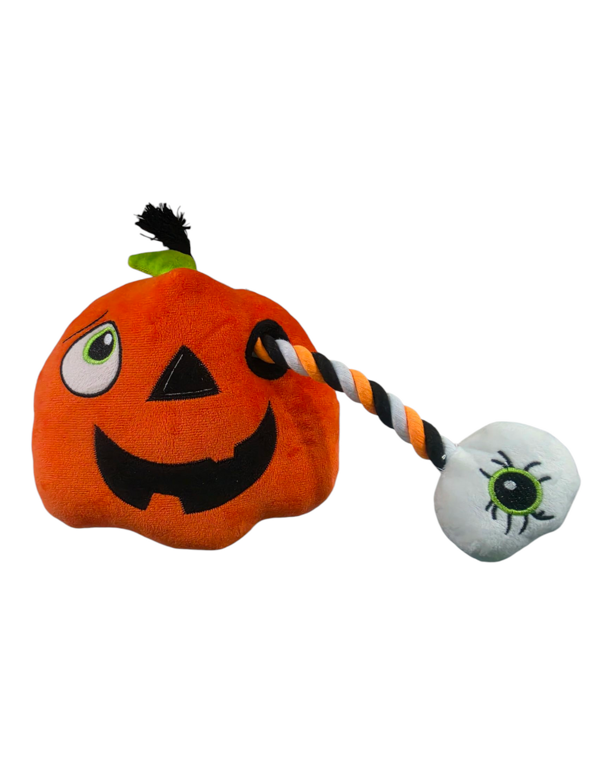 ZUCCA DI HALLOWEEN CON BULBO OCULARE ESTRAIBILE
