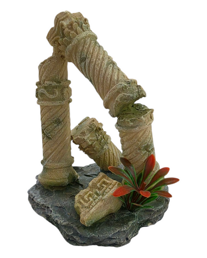 COLONNE GRECHE - DECORAZIONE PER ACQUARIO