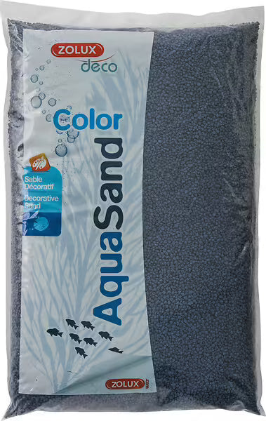 SABBIA DECORATIVA PER ACQUARI 100 % NATURALE - VARI COLORI E DIMENSIONI -